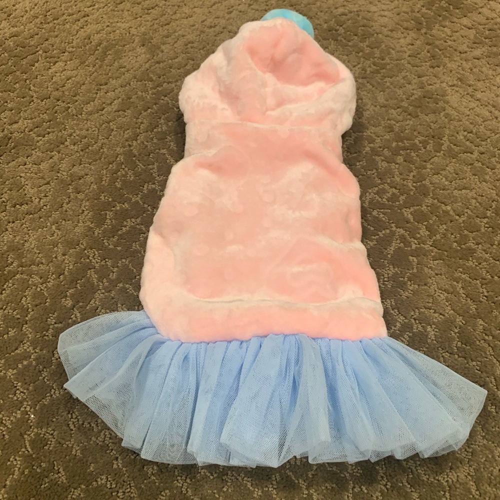 Doggie/puppy fleece jacket w/hoodie
